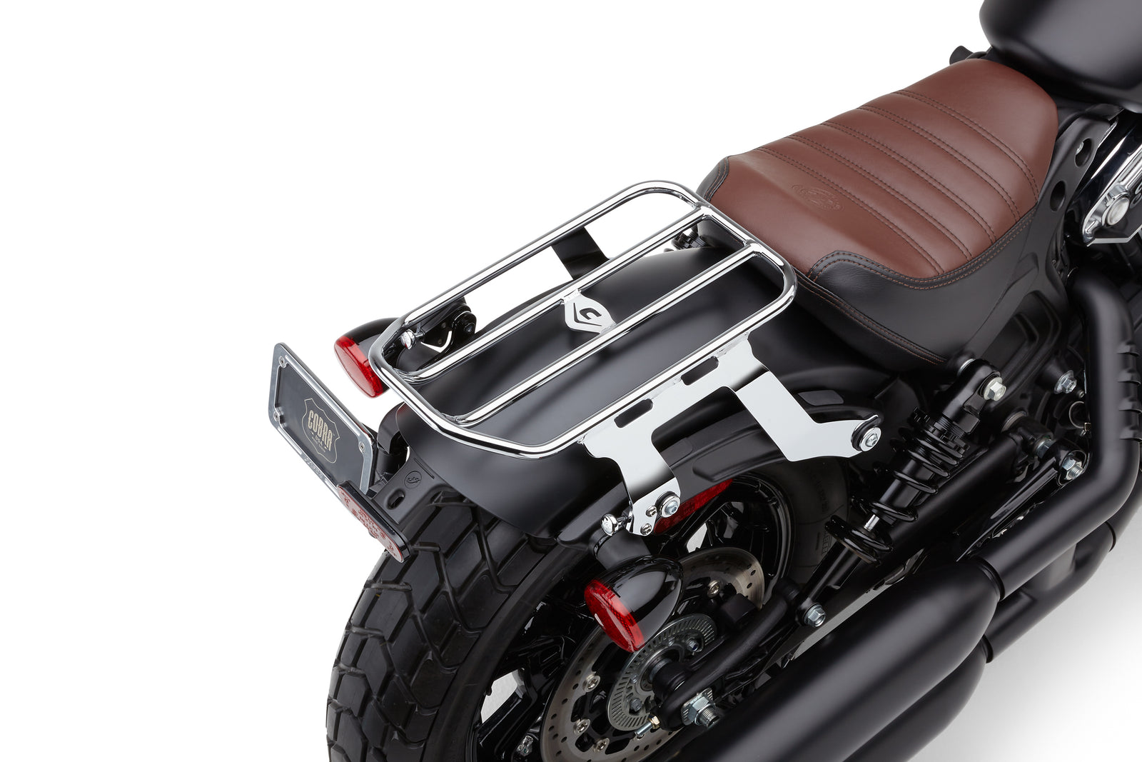 Detach Solo Luggage Rack Chrome Scout Bobber 18 22