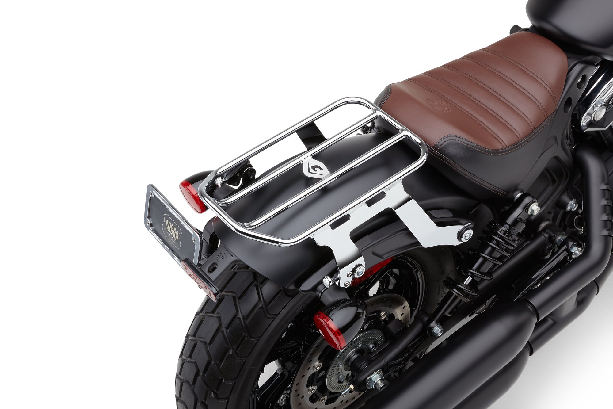 Detach Solo Luggage Rack Chrome Scout Bobber 18 22