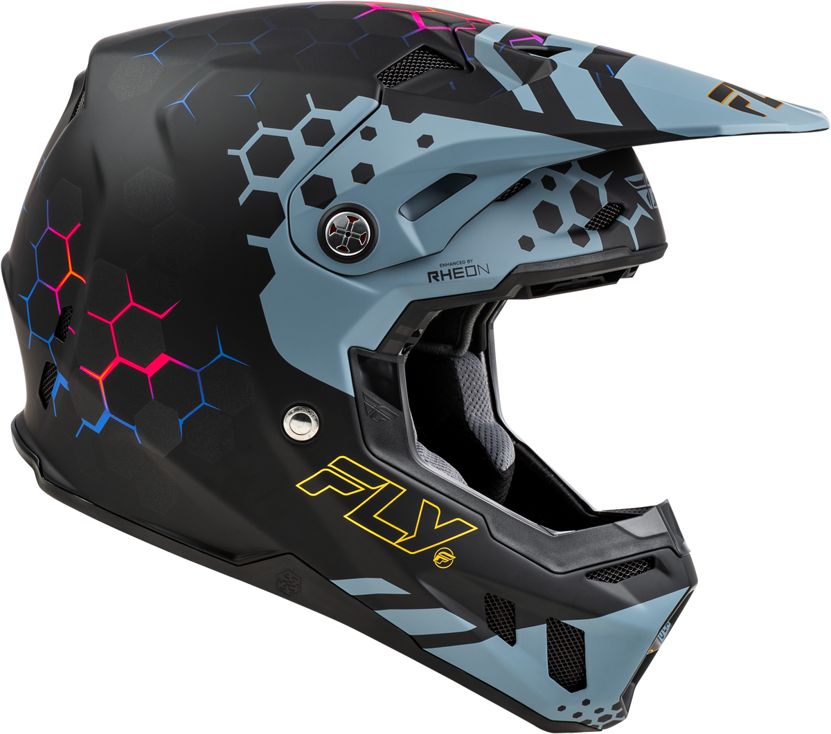 Youth Formula Cc Tektonic Helmet Matte Blk/Slate/Blue Yl