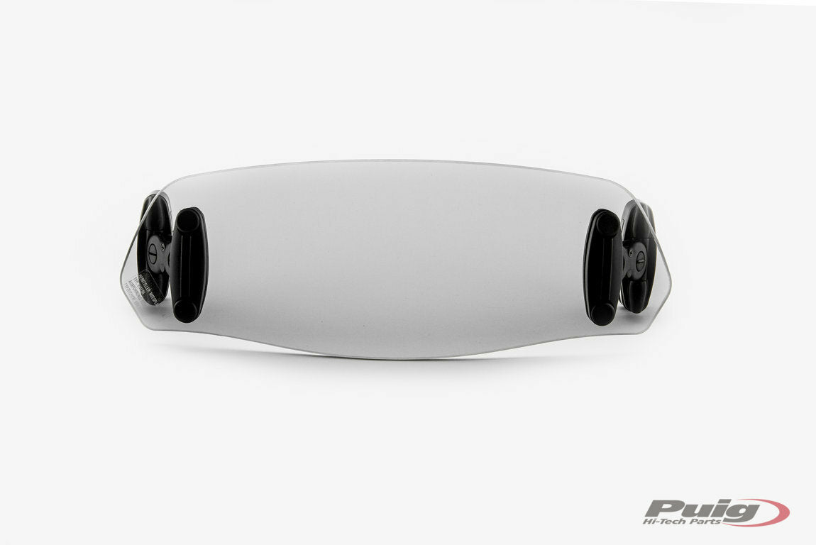 Visor Multi Adjustable Clip On Smoke 95x255mm