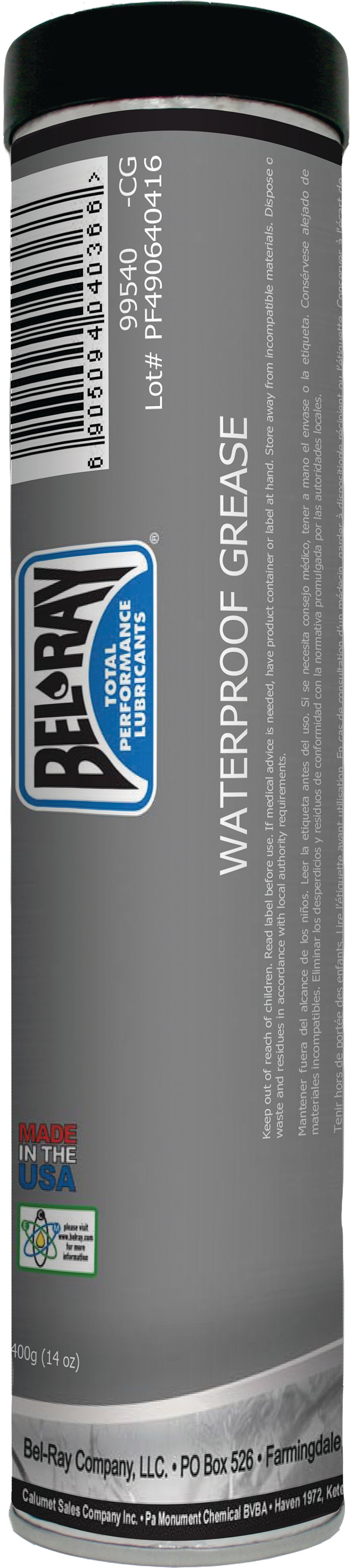 Waterproof Grease 14oz Cartridge