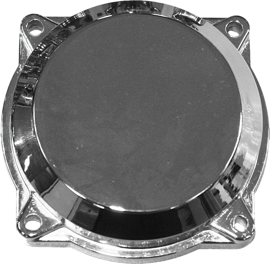 Carburetor Top Cover Chrome Plain Design