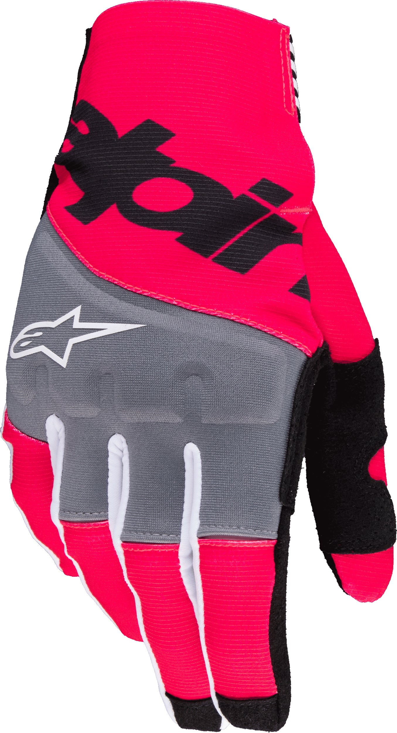 Techstar Gloves Black/Pink Fluo Xl