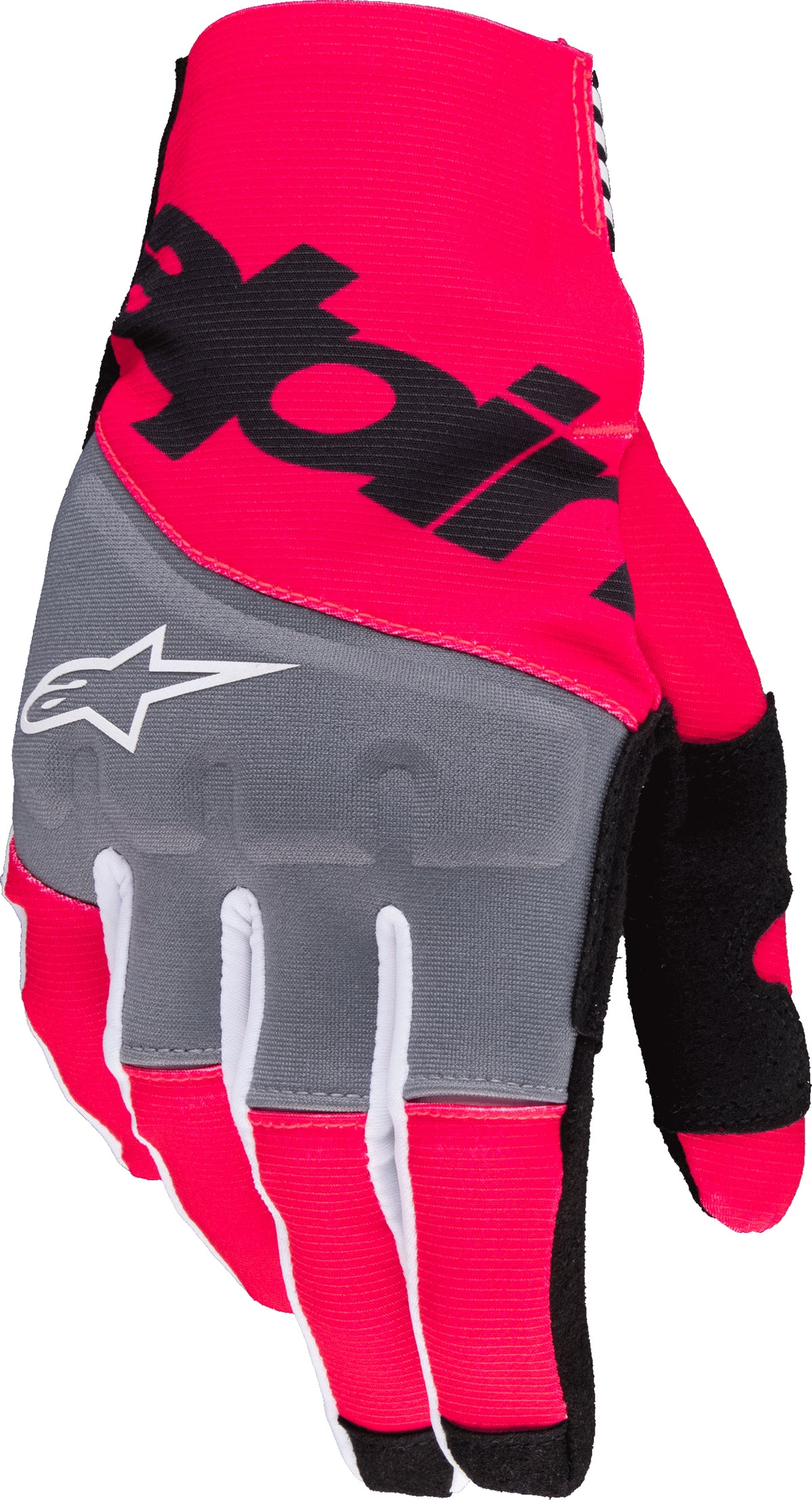 Techstar Gloves Black/Pink Fluo Lg