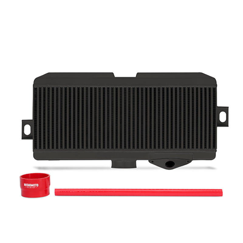 Mishimoto Subaru 08-15 WRX STi Top-Mount Intercooler Kit - Powder Coated Black &amp; Red Hoses