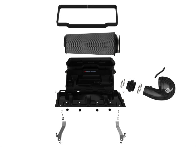 aFe 21-23 RAM 1500 TRX Track Series Carbon Fiber Cold Air Intake System w/ Pro 5R Filter