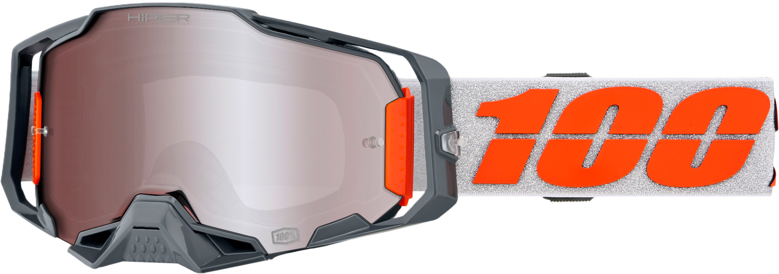 Armega Hiper Goggle Silver Mirror Silver Lens