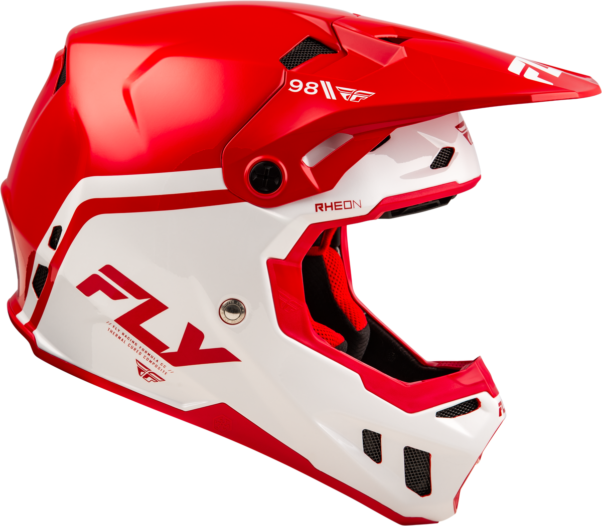 Formula Cc Objective Helmet Red/White Lg