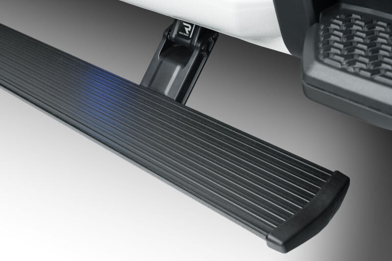 AMP Research 19-21 Chevy Silverado 1500 Crew Cab PowerStep Plug N Play - Black (w/OEM Illumination)