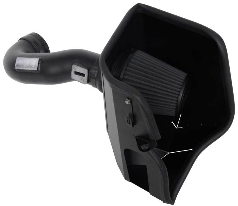 K&amp;N 2019 Chevrolet Silverado 1500 5.3L V8 Black Performance Intake Kit