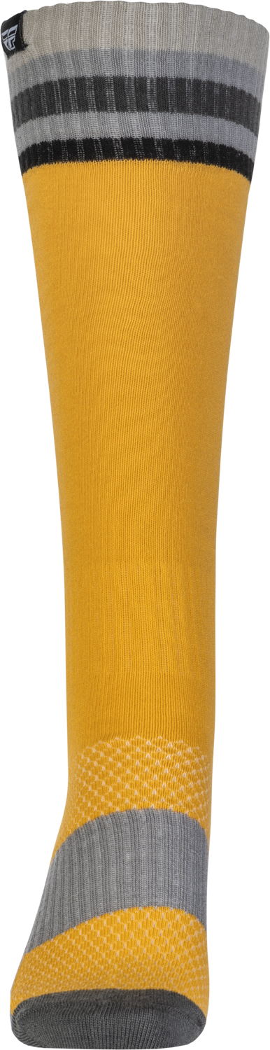 Mx Socks Thin Yellow Lg/Xl