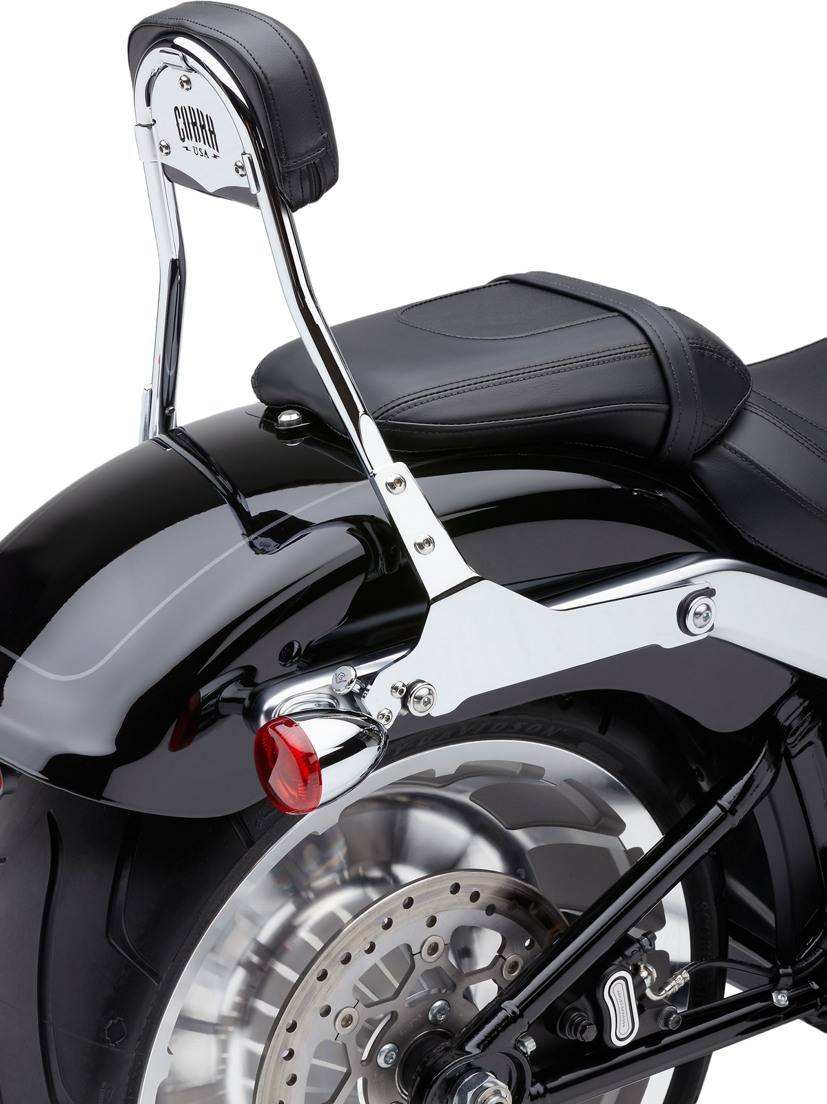 Detachable Backrest Round Chrome Flfb/S  Fxbr/S 18 22