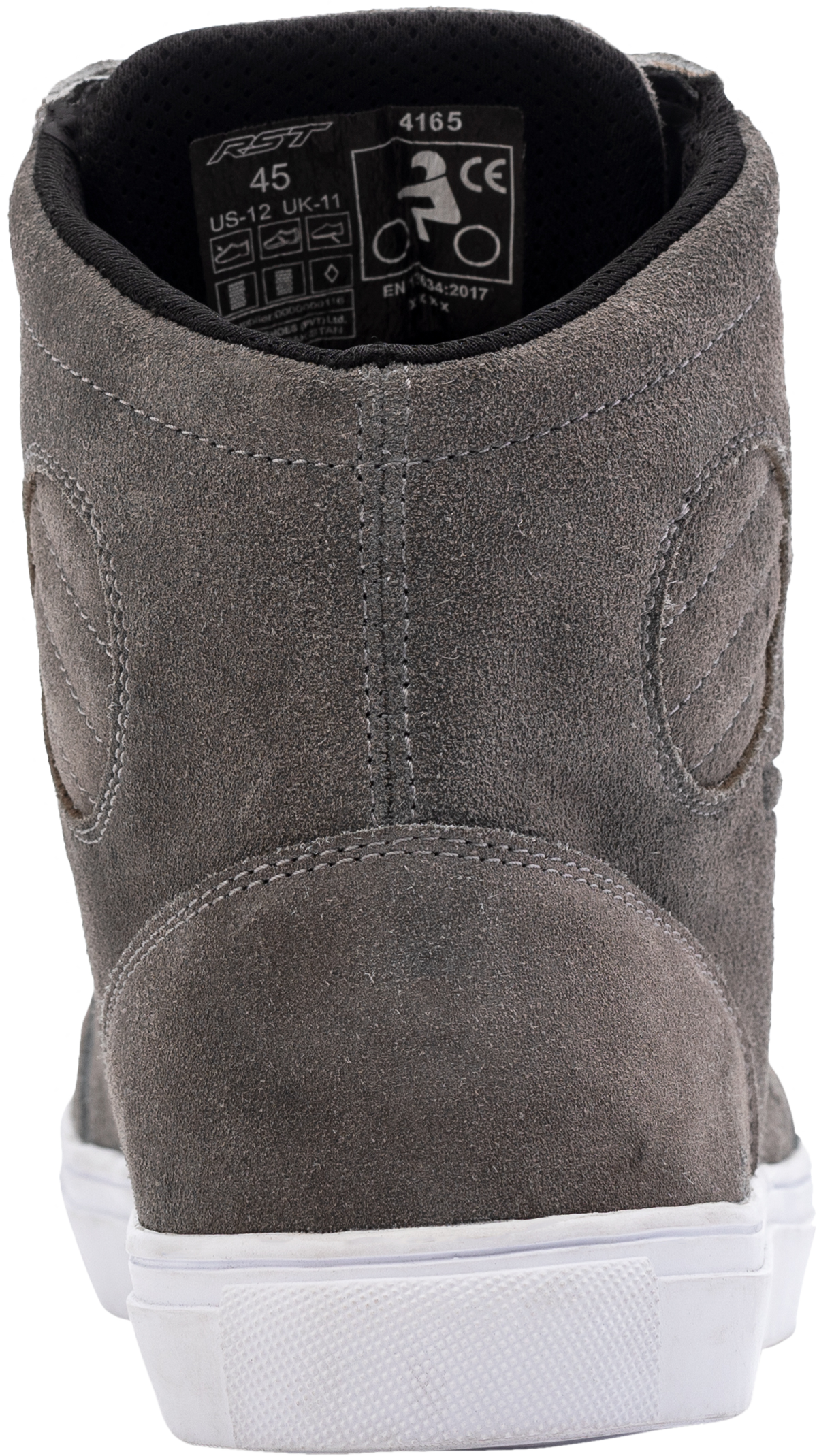 Hitop Moto Sneaker Ce Boot Grey Suede  Sz 11.5