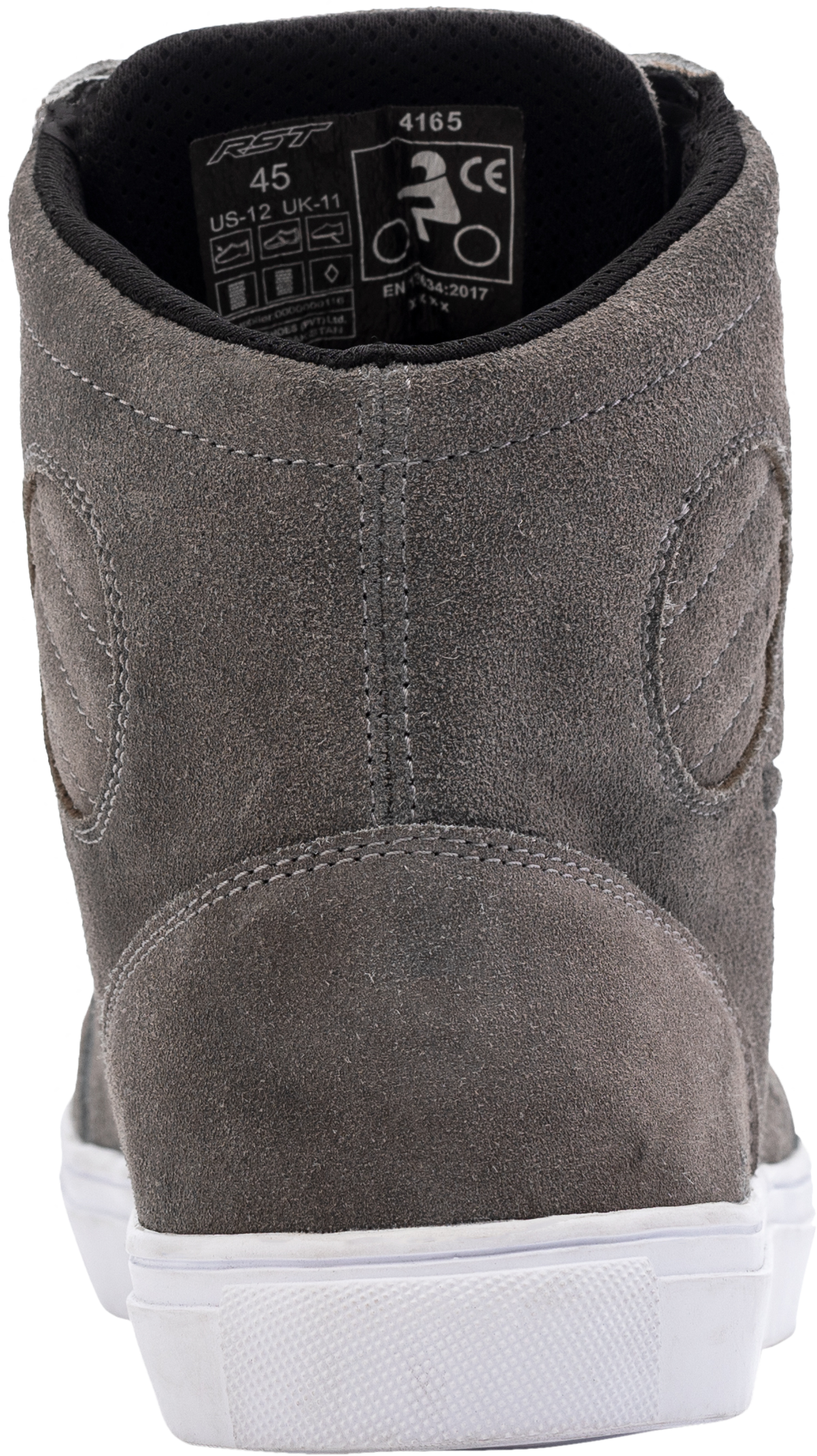 Hitop Moto Sneaker Ce Boot Grey Suede  Sz 7