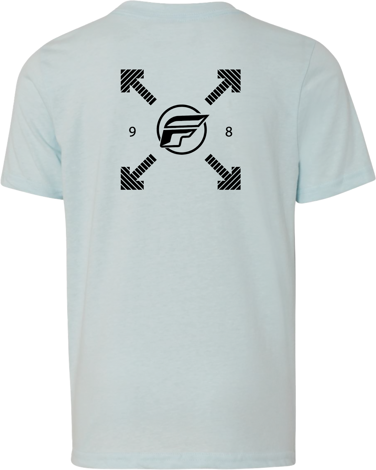 Youth Fly Lost Tee Ice Blue Ys