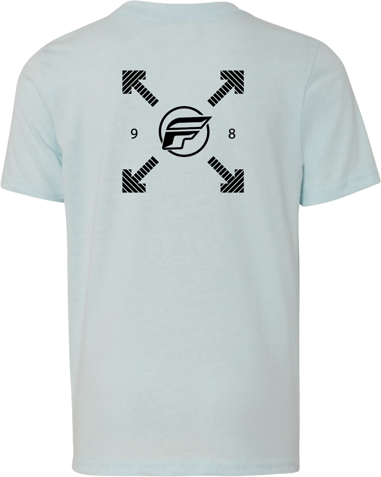 Youth Fly Lost Tee Ice Blue Ys