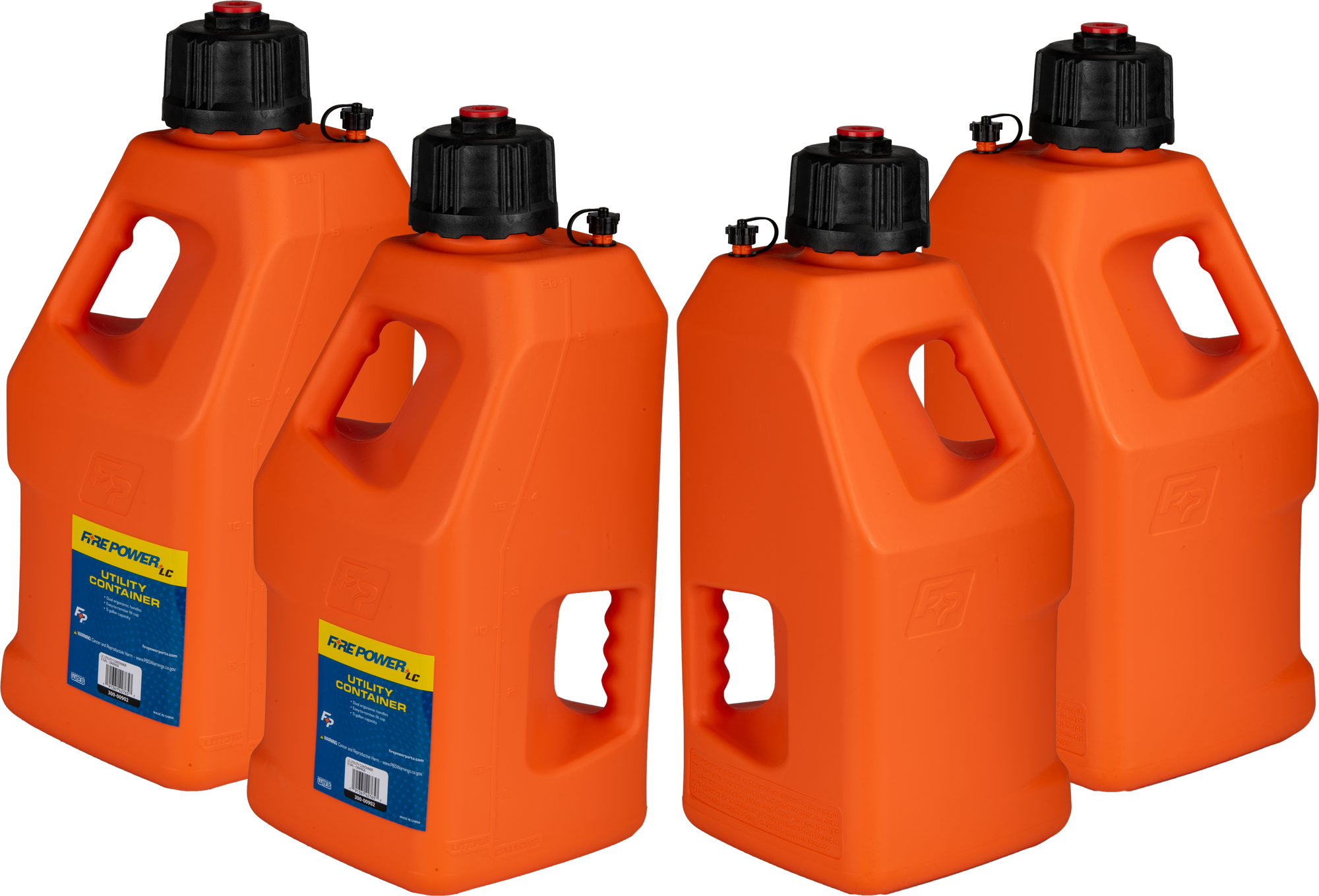 Lc Utility Container Orange 5 Gal