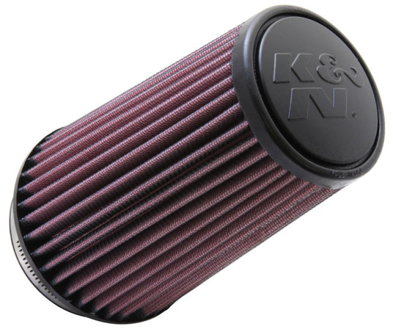 K&amp;N Filter Universal Rubber Filter 3 1/2 inch Flange 4 5/8 inch Base 3 1/2 inch Top 7 inch Height