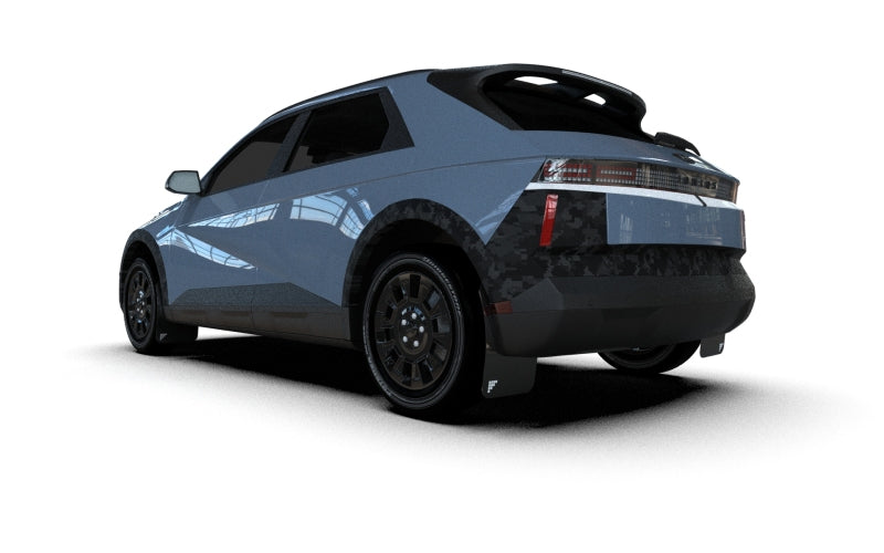 Rally Armor 2025 Hyundai Ioniq 5 XRT Black Mud Flap White Logo