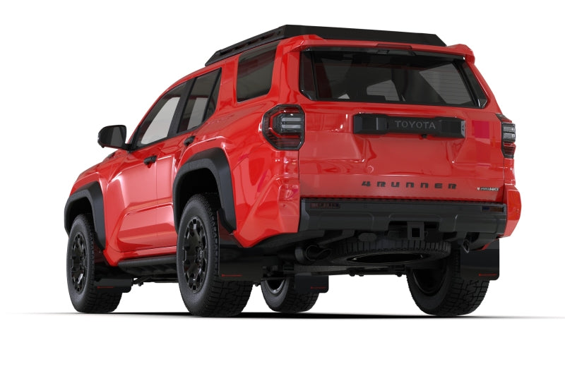 Rally Armor 2025+ Toyota 4Runner Black UR Mud Flap w/ White Logo