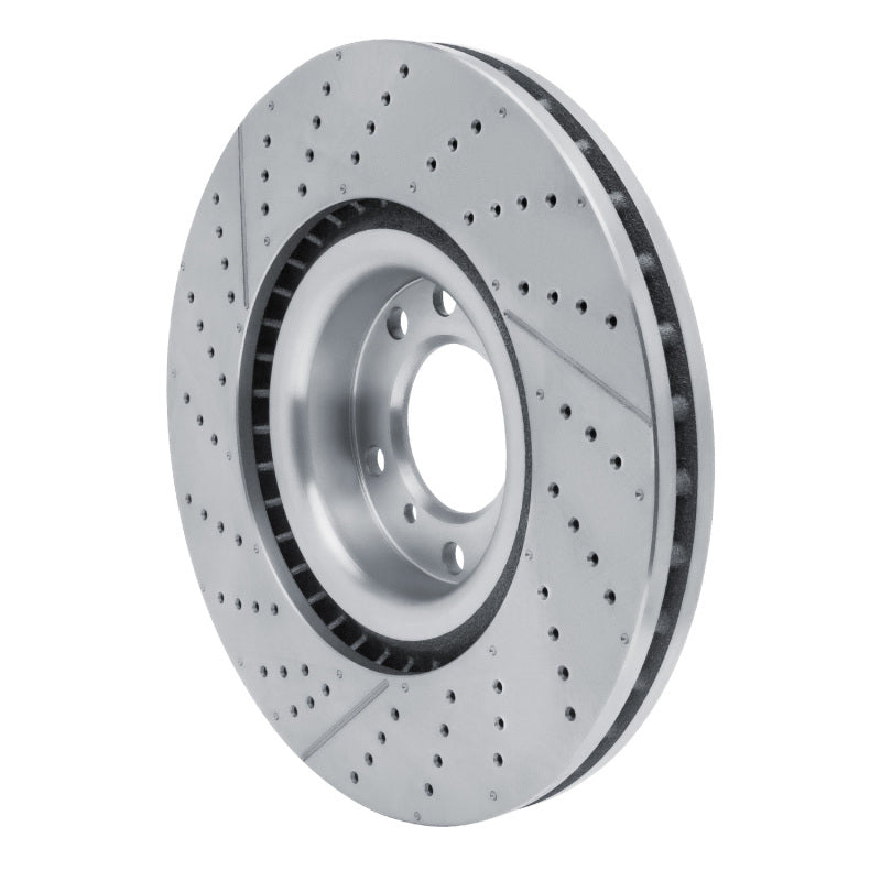 DFC 13-18 Mercedes-Benz G63 AMG Front Drilled and Slotted Brake Rotor