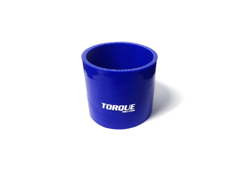 Torque Solution 45 Degree Silicone Elbow: 2 inch Black Universal
