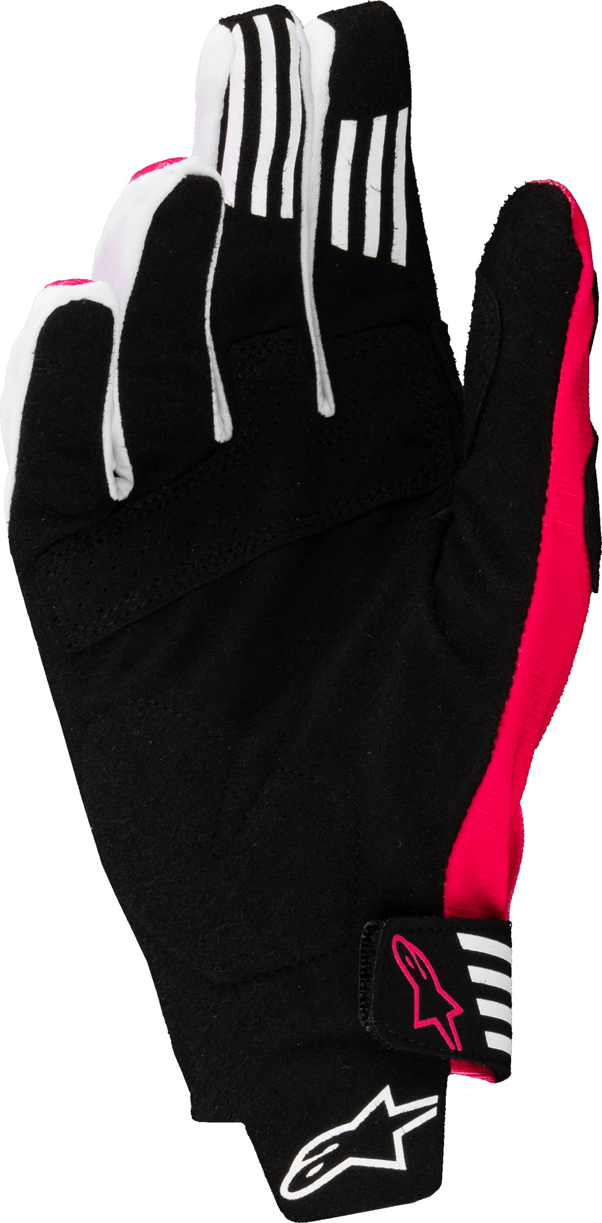 Techstar Gloves Black/Pink Fluo Lg