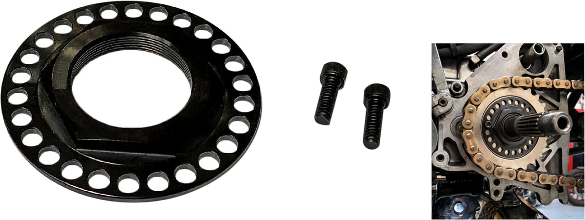 Sprocket Lock Nut Kit `93 Up Xl `93 06 Bt