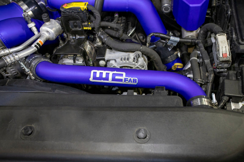 Wehrli 17-19 Chevrolet 6.6L L5P Duramax Upper Coolant Pipe - Illusion Purple