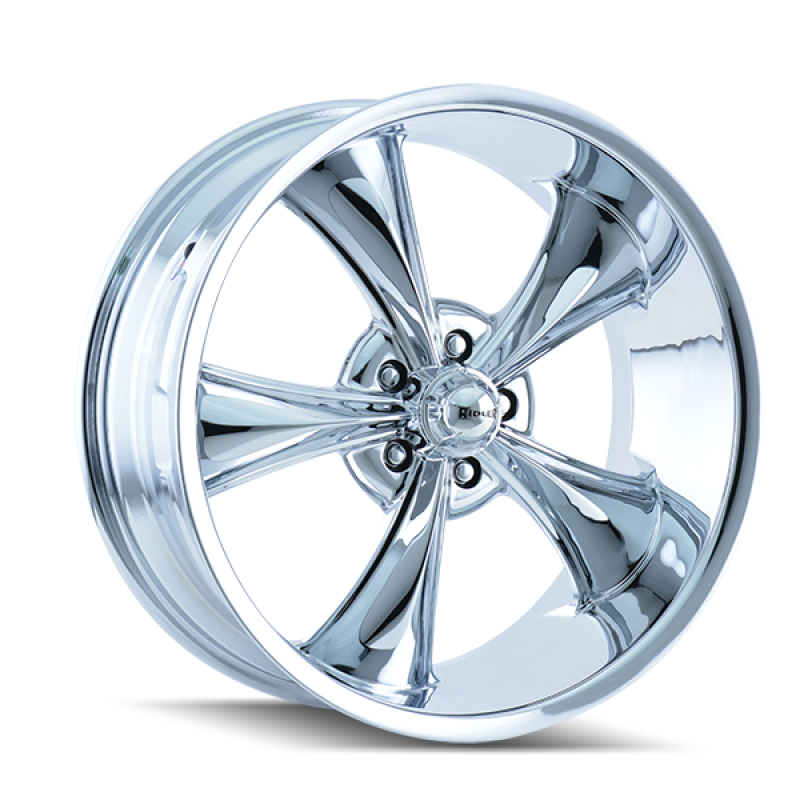 Ridler 695 18x8 / 5x120.65 BP / 0mm Offset / 83.82mm Hub Chrome Wheel