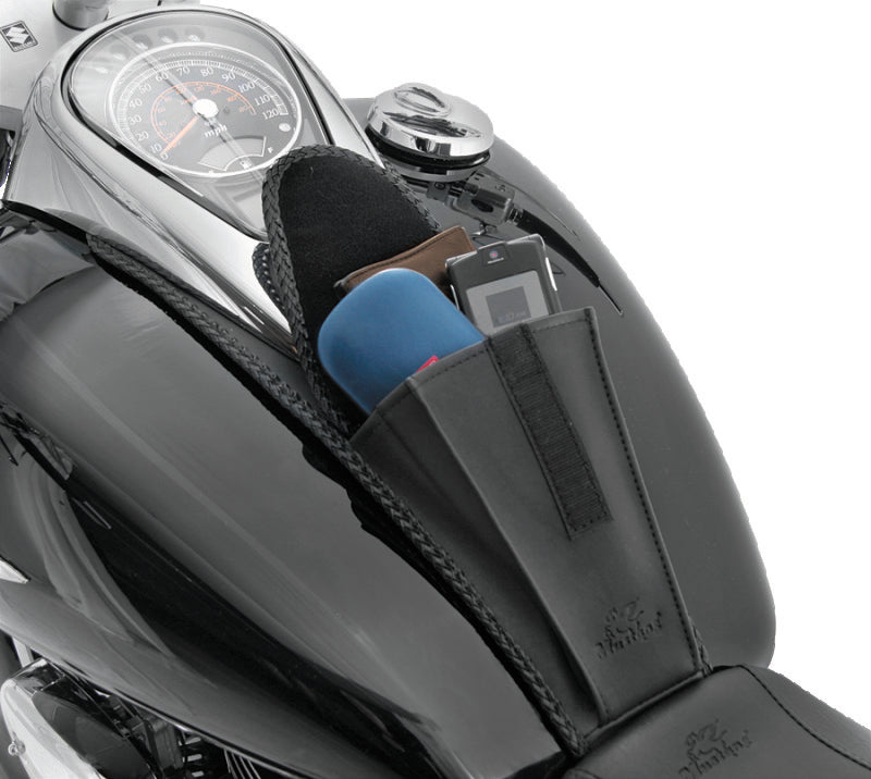 Mustang 05-08 Suzuki VL800 Volusia, Boulevard C50 Tank Bib - Black