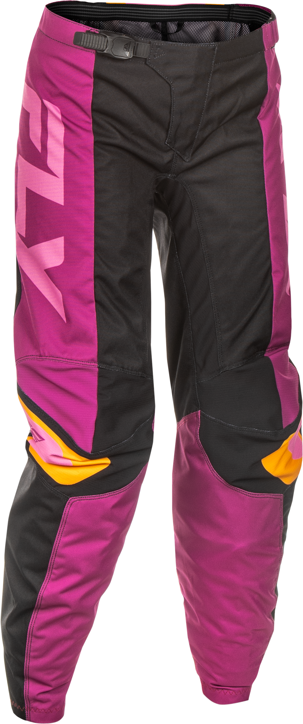 Women's F 16 Pants Ca/Ny Black/Mauve/Yellow Sz 0/02