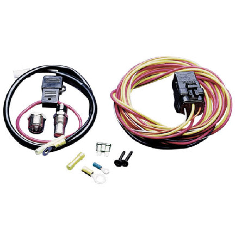 SPAL 195 Degree Thermo-Switch/Relay &amp; Harness