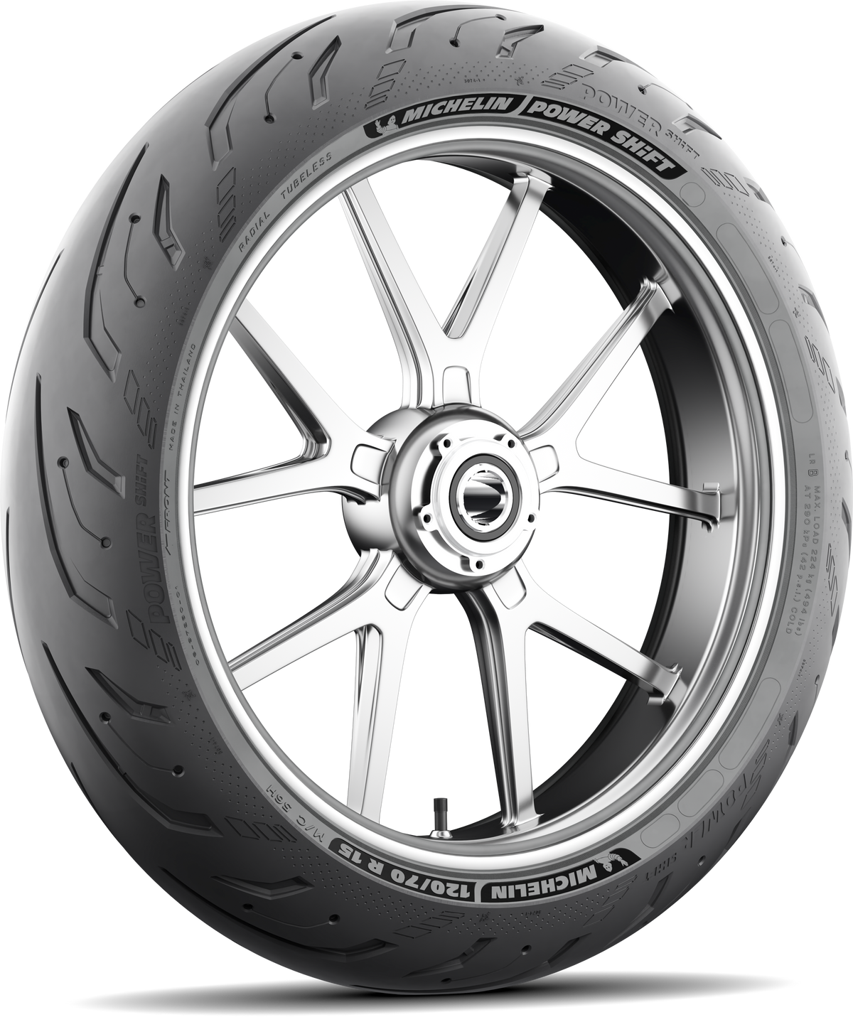 Tire Power Shift Scooter Frt 120/70r17 56h Radial Tl