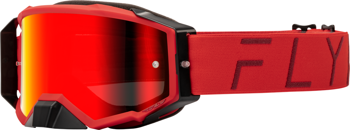 Zone Pro Goggle Red W/ Red Mirror/Smoke Lens