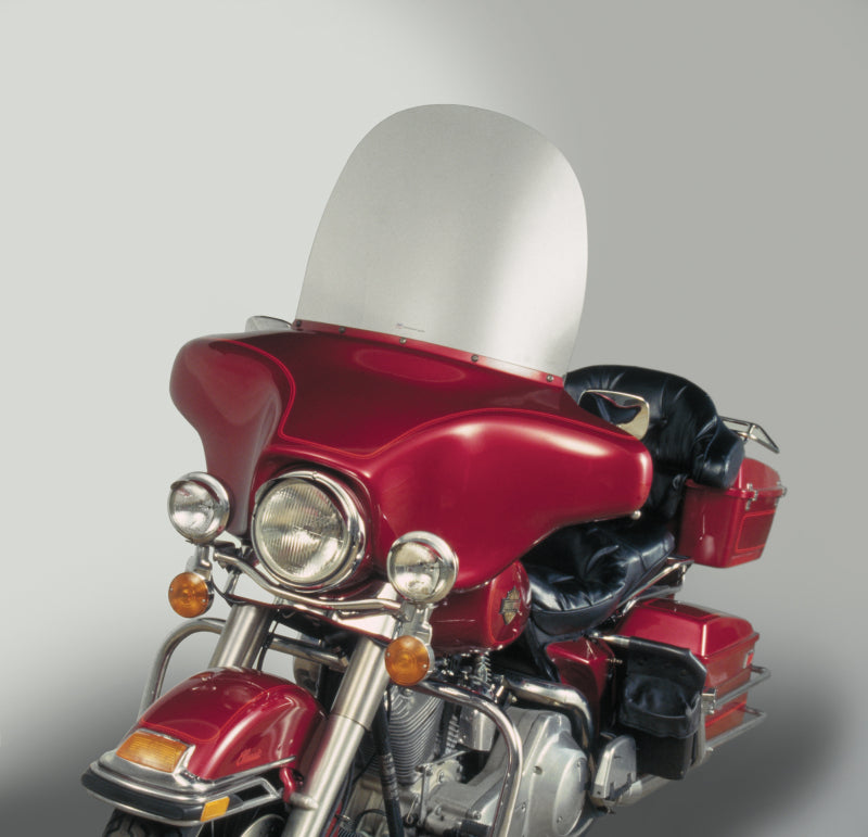 National Cycle 69-85 Harley-Davidson FLH 4/5 Speed w/Fairing OEM Replacement 12 in. Windshield-Clear