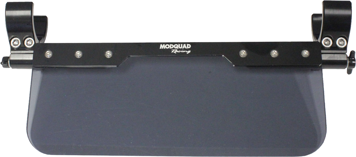Sun Visor 10" 1.875" Bar Smoked