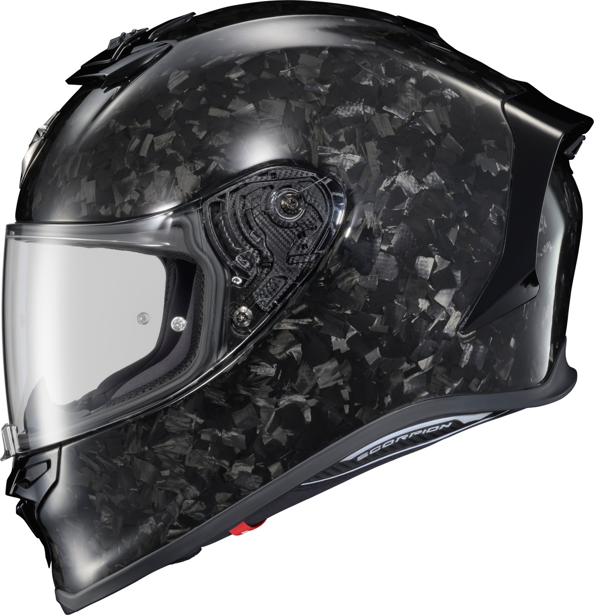 Exo R1 Air Full Face Helmet Carbon Onyx Gloss Black Lg