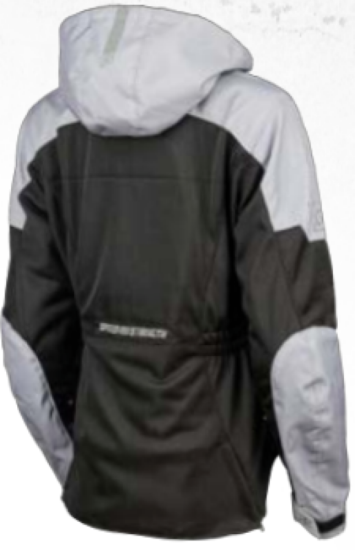Speed and Strength Starstruck Mesh Jacket Grey/Black Womens - 2XL