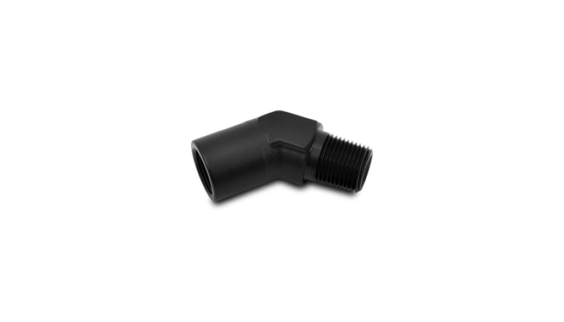 Vibrant 3/8in NPT Female to Male 45 Degree Pipe Adapter Fitting