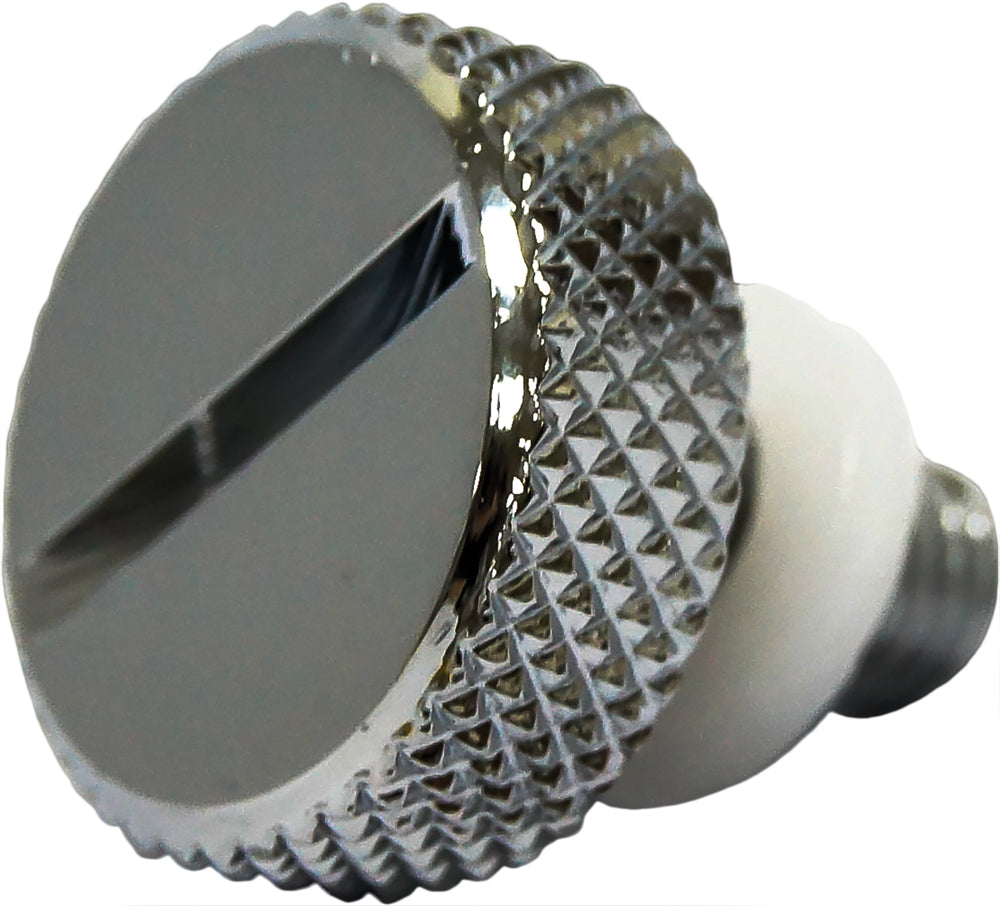 Quarter Turn Thumb Screw 1/4 28 Chrome