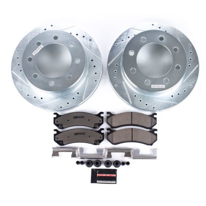 Power Stop 02-06 Chevrolet Avalanche 2500 Rear Z36 Truck &amp; Tow Brake Kit
