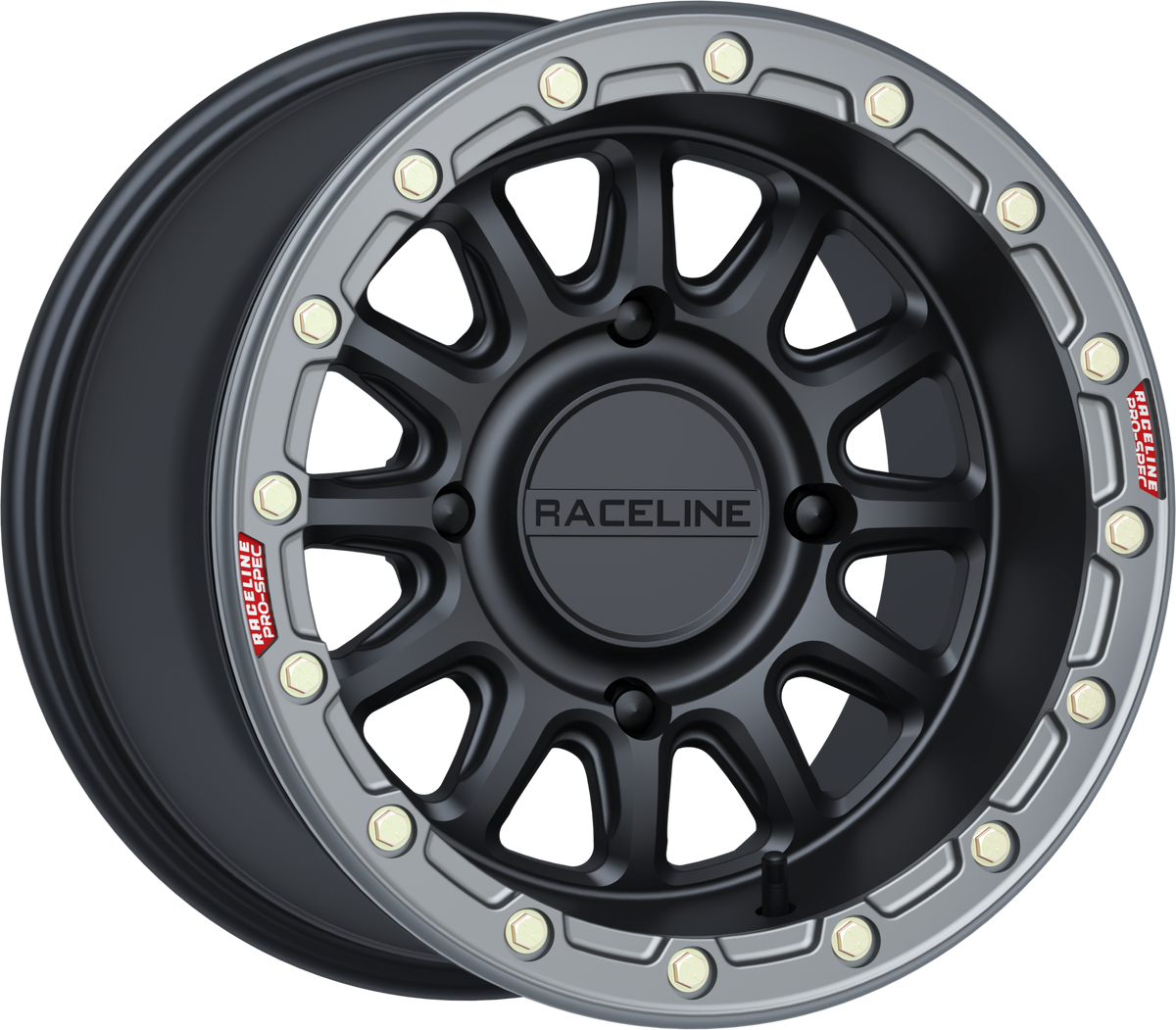 Alpha Wheel 4/137 Blk/Gunmetal 15x10 (+10mm)