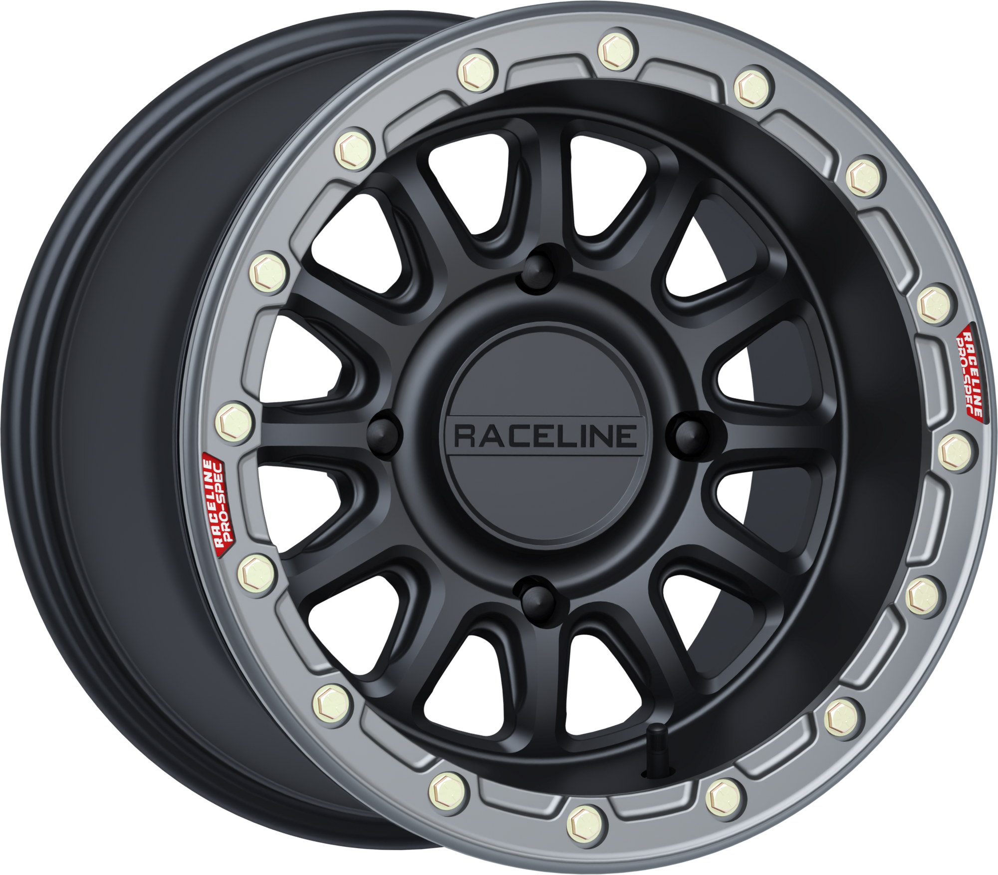 Alpha Wheel 4/156 Blk/Gunmetal 15x10 (+10mm)