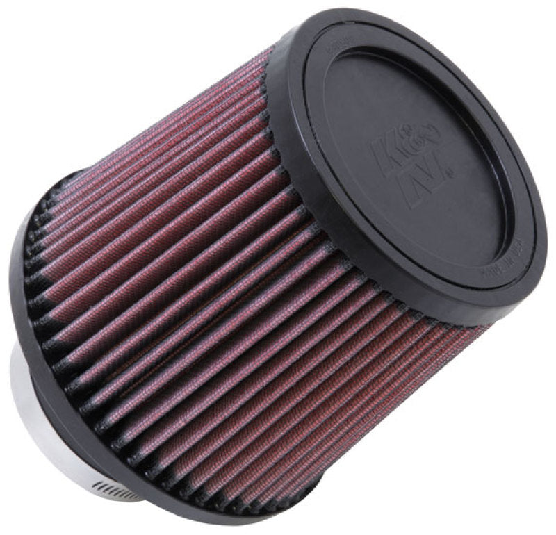 K&amp;N Filter Universal Rubber Filter-Rd Tapered 3in Flange ID x 6in Base OD x 5in Top OD x 5.563in H