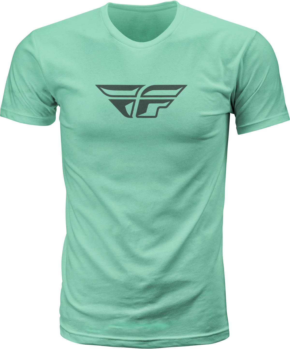 Fly F Wing Tee Sage/Grey 2x