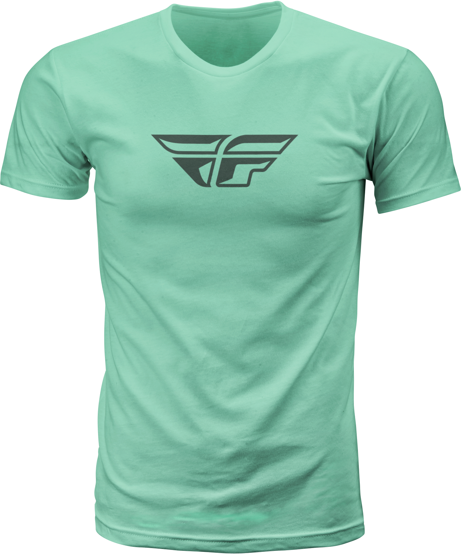 Fly F Wing Tee Sage/Grey Sm