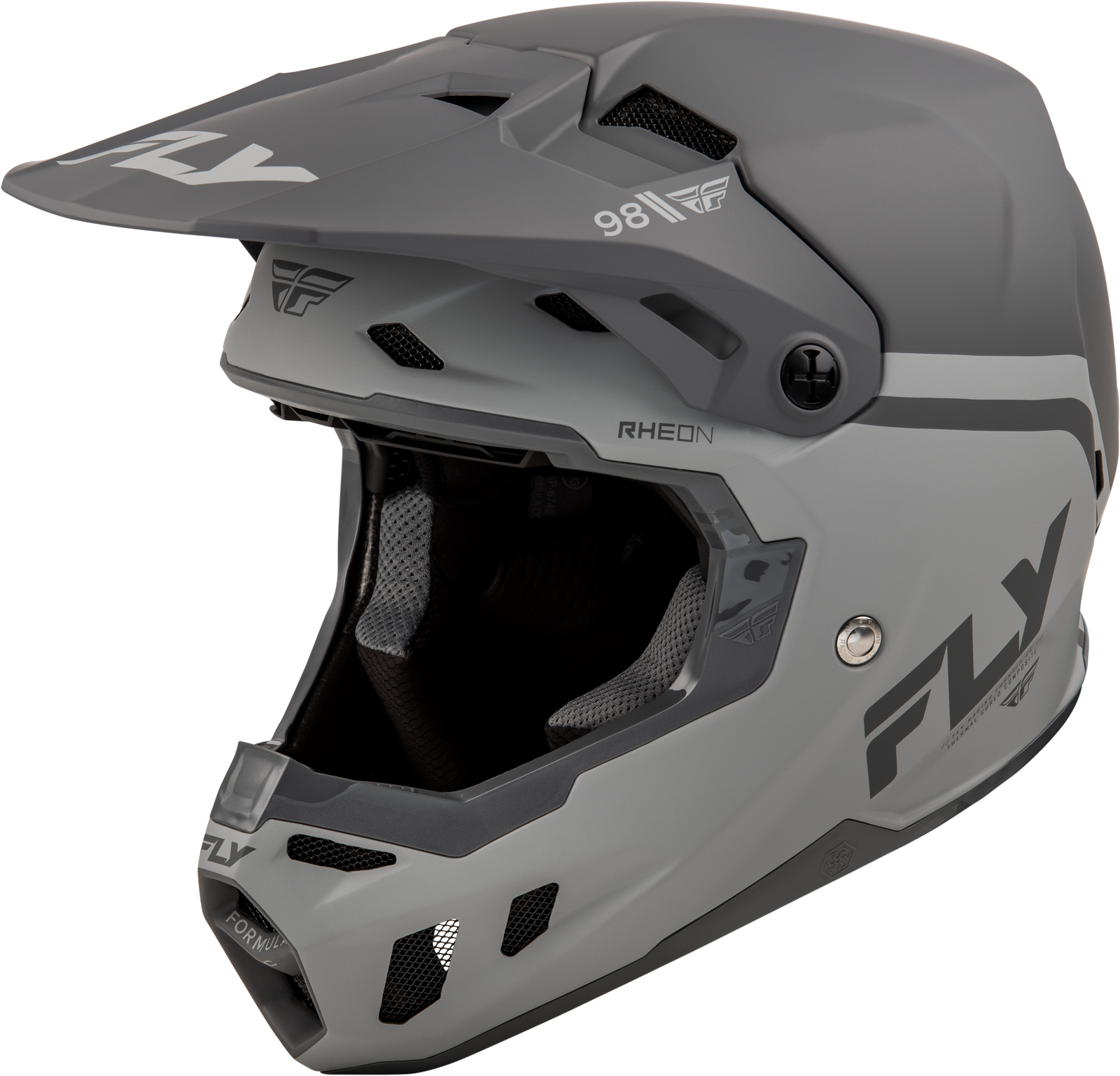 Formula Cc Objective Helmet Matte Black/Grey Lg
