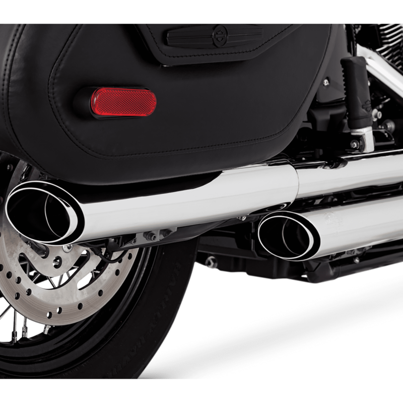 Vance &amp; Hines 18-22 Harley-Davidson Softail Heritage Twin Slash PCX Slip-On Exhaust - Chrome