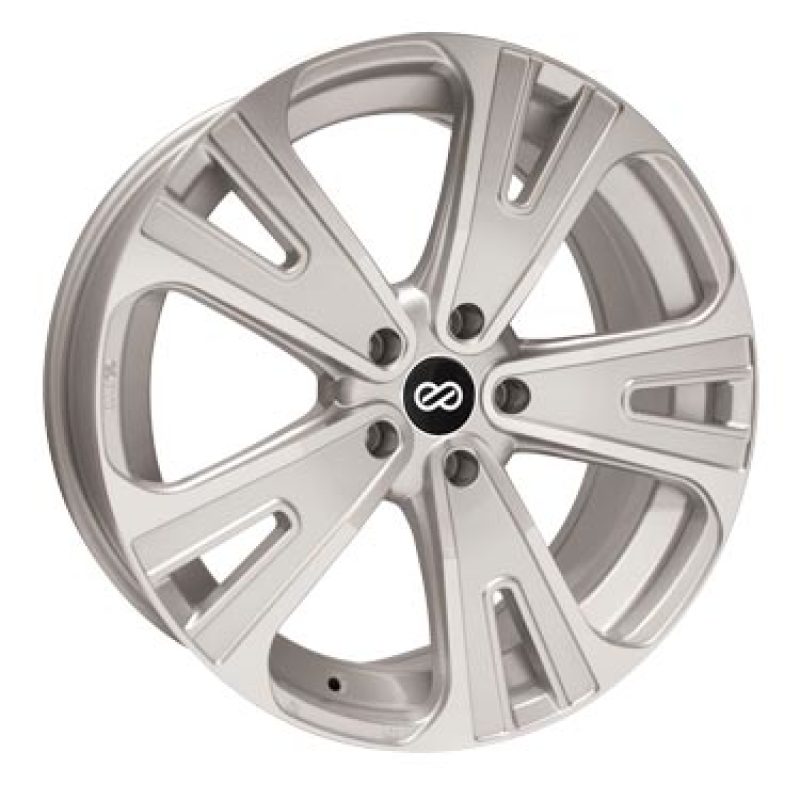 Enkei Universal SVX Truck &amp; SUV 18x8 40mm Offset 5x114.3 Bolt 72.6mm Bore Silver Machined Wheel